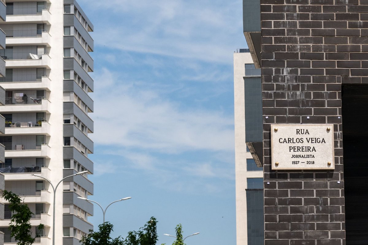 Carlos Veiga Pereira dá nome a rua no Lumiar