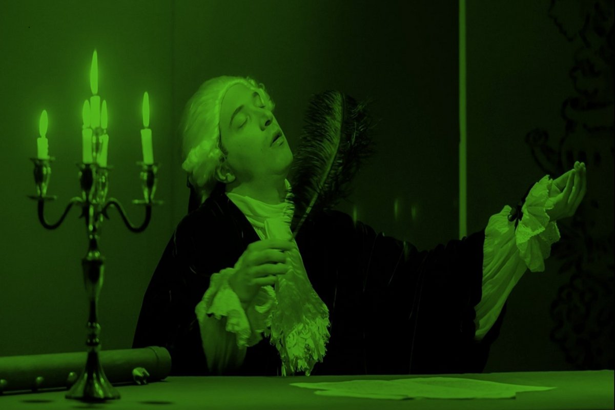 Bach à luz das velas