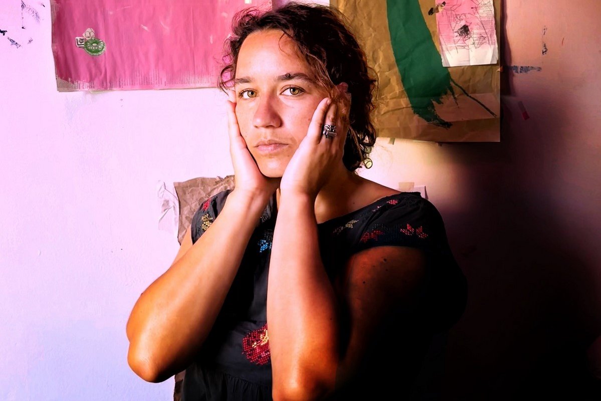 Marta Pombo - no atelier (c)Thomas Mendonça