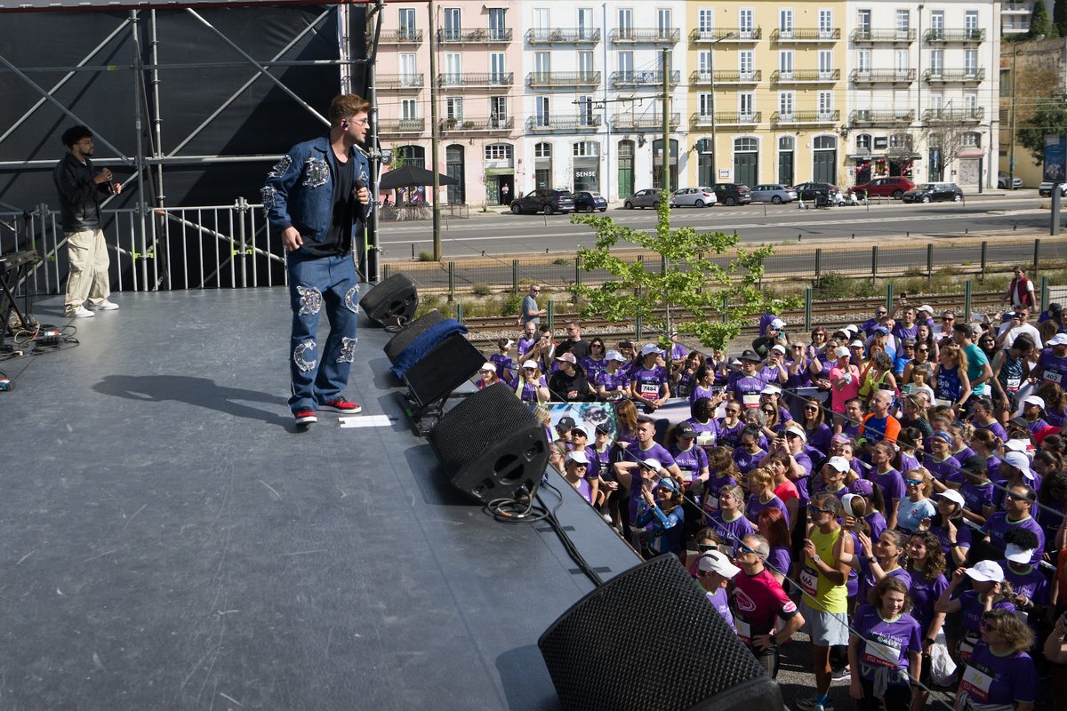 David Carreira brindou os participantes com um momento musical