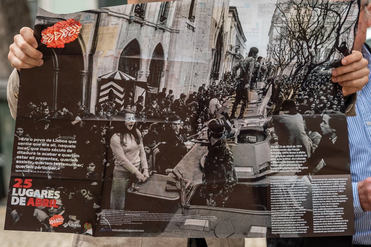 “Lugares de Abril” assinalam momentos históricos