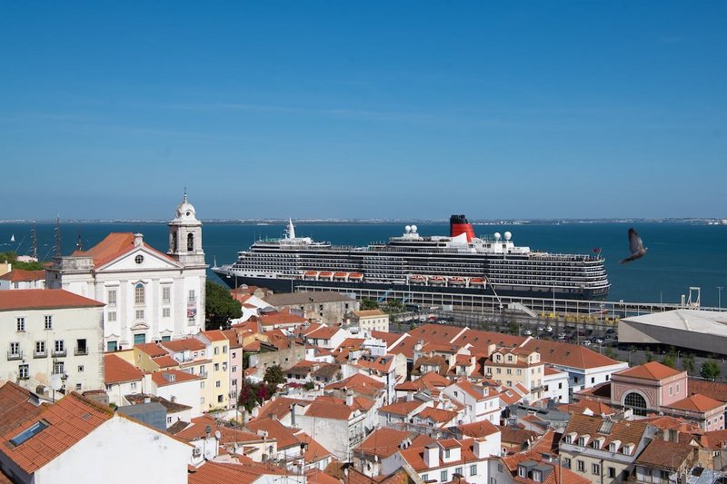 [Translate to English:] A cobrança da taxa aplica-se aos passageiros maiores de 13 anos, que desembarquem de navio de cruzeiro em trânsito nos terminais de Lisboa