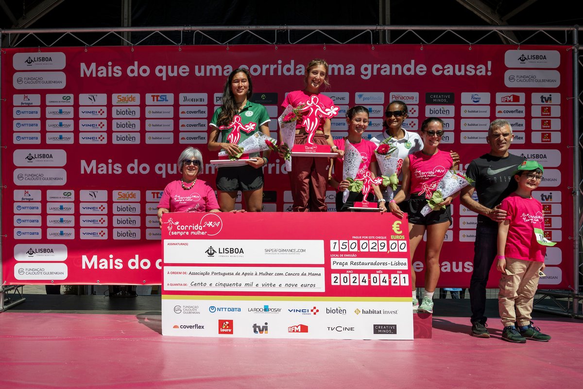 Miriam Martins foi a vencedora na corrida de competição