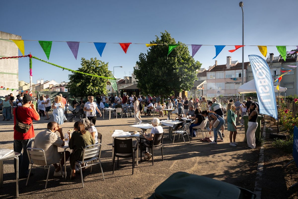 festa no bairro