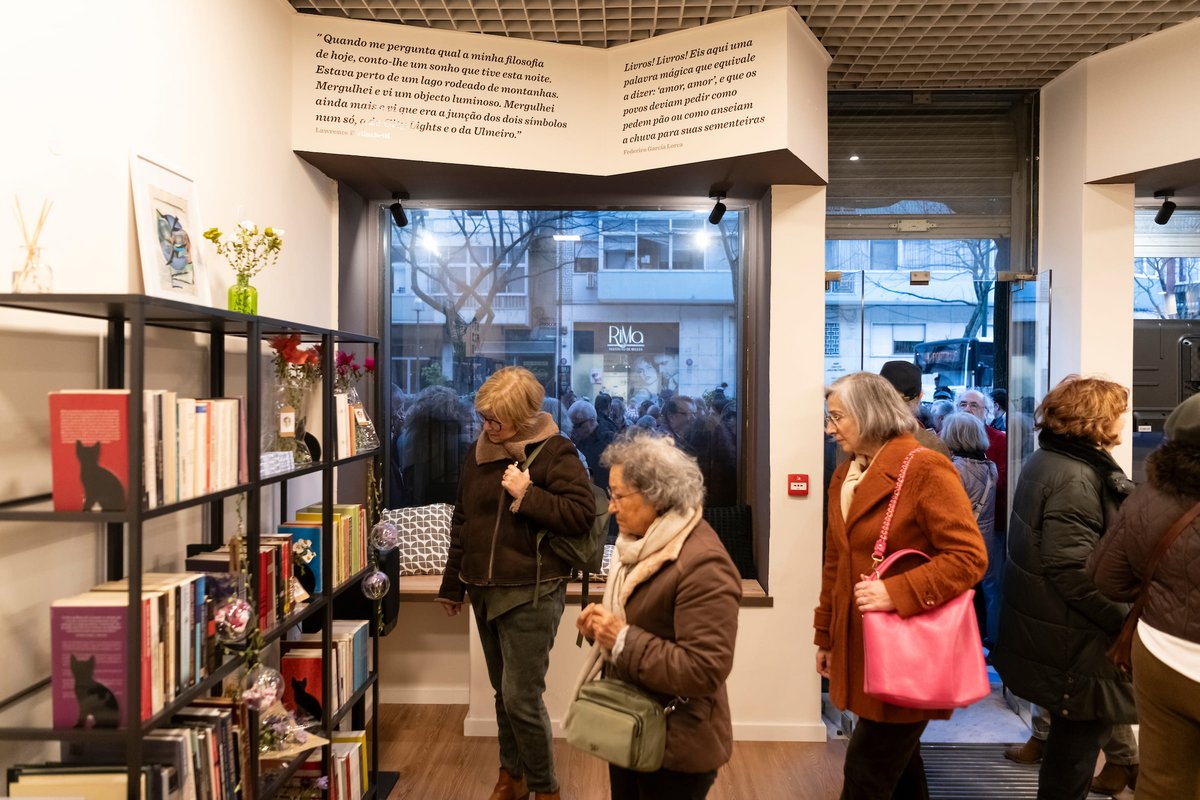 Além da leitura a Ulmeiro vai dispor de uma galeria de arte e de diversas atividades culturais para todas as idades