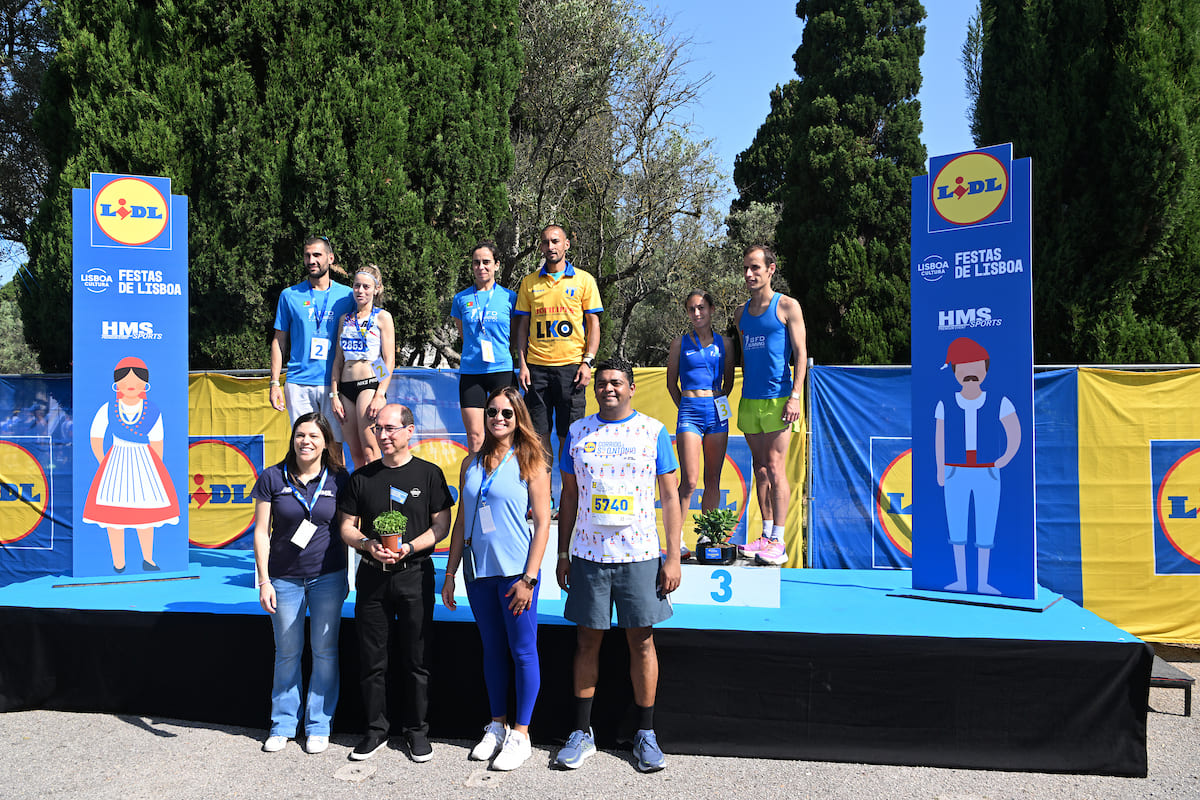 Said Ameqrane venceu a prova masculina, Roberto Ladeiras ficou em segundo lugar e Bruno Lourenço ocupou o terceiro lugar