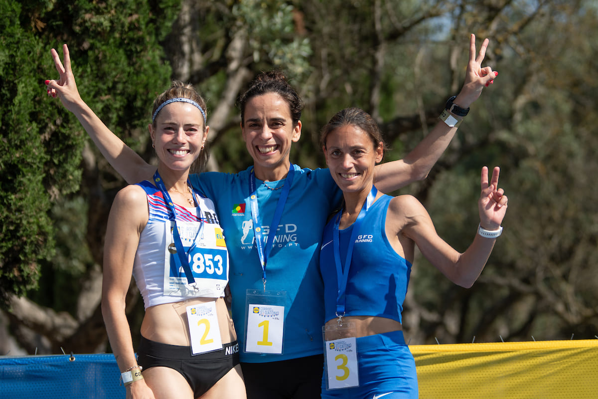 Joana Fonseca, garantiu o primeiro lugar; Raquel Cabaço, conquistou a segunda posição e Vera Nunes foi a terceira classificada