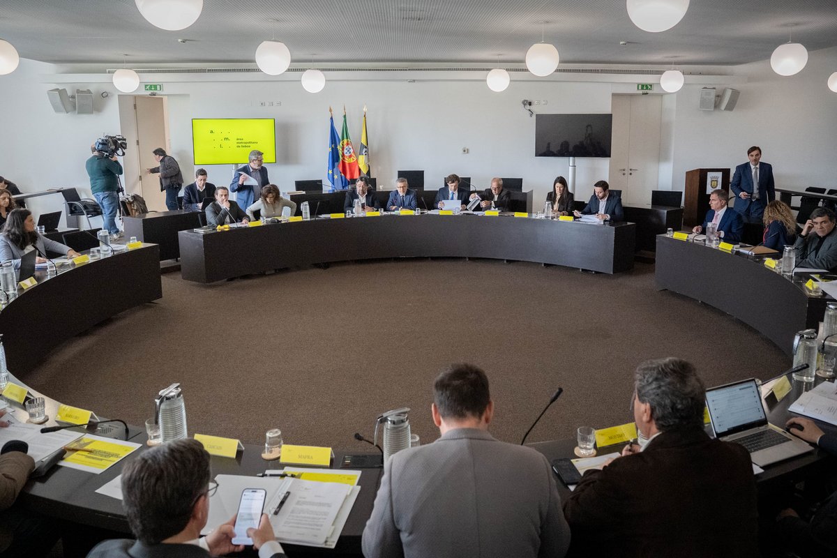 Reunião do Conselho Metropolitano de Lisboa - Palácio dos Marqueses da Praia e Monforte, Loures