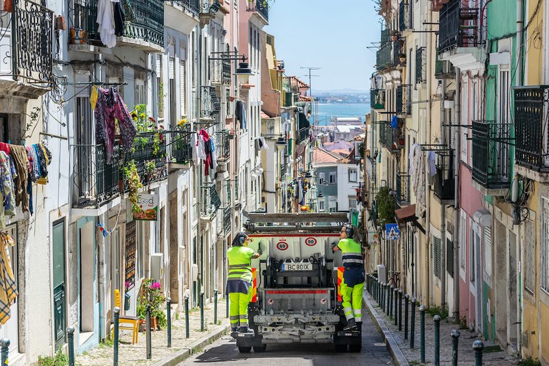 Waste collection in Lisbon increases in the first half of 2024
