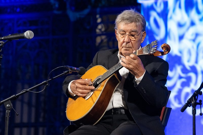 António Chainho at his last concert - Praça do Município, Lisbon