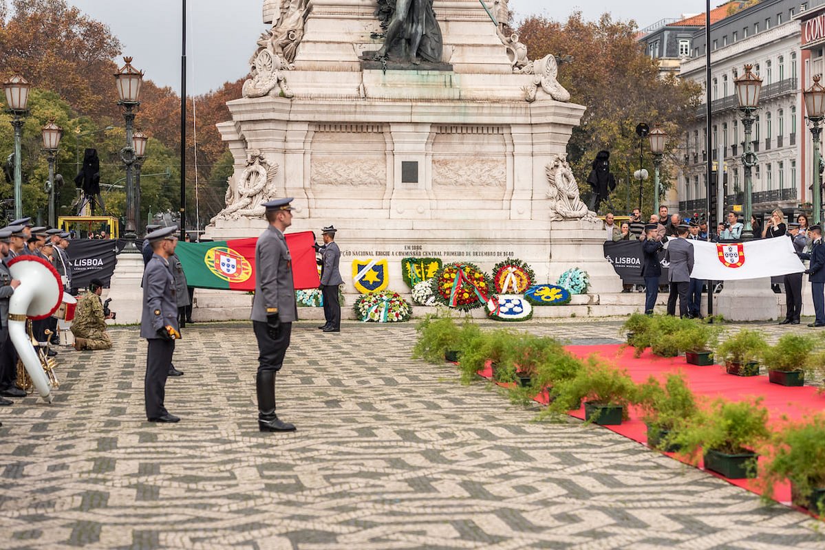 Comemorações do 1.º de Dezembro de 1640 - Praça dos Restauradores