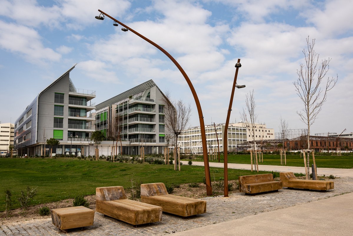 Parque Ribeirinho Oriente na zona de Braço de Prata, em Marvila