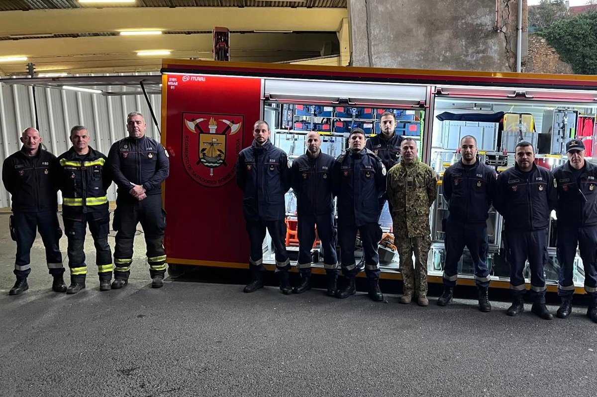 Lisboa em resposta operacional no distrito de Leiria