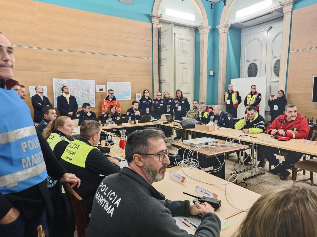 O dispositivo de segurança, proteção e socorro integrou cerca de 130 operacionais