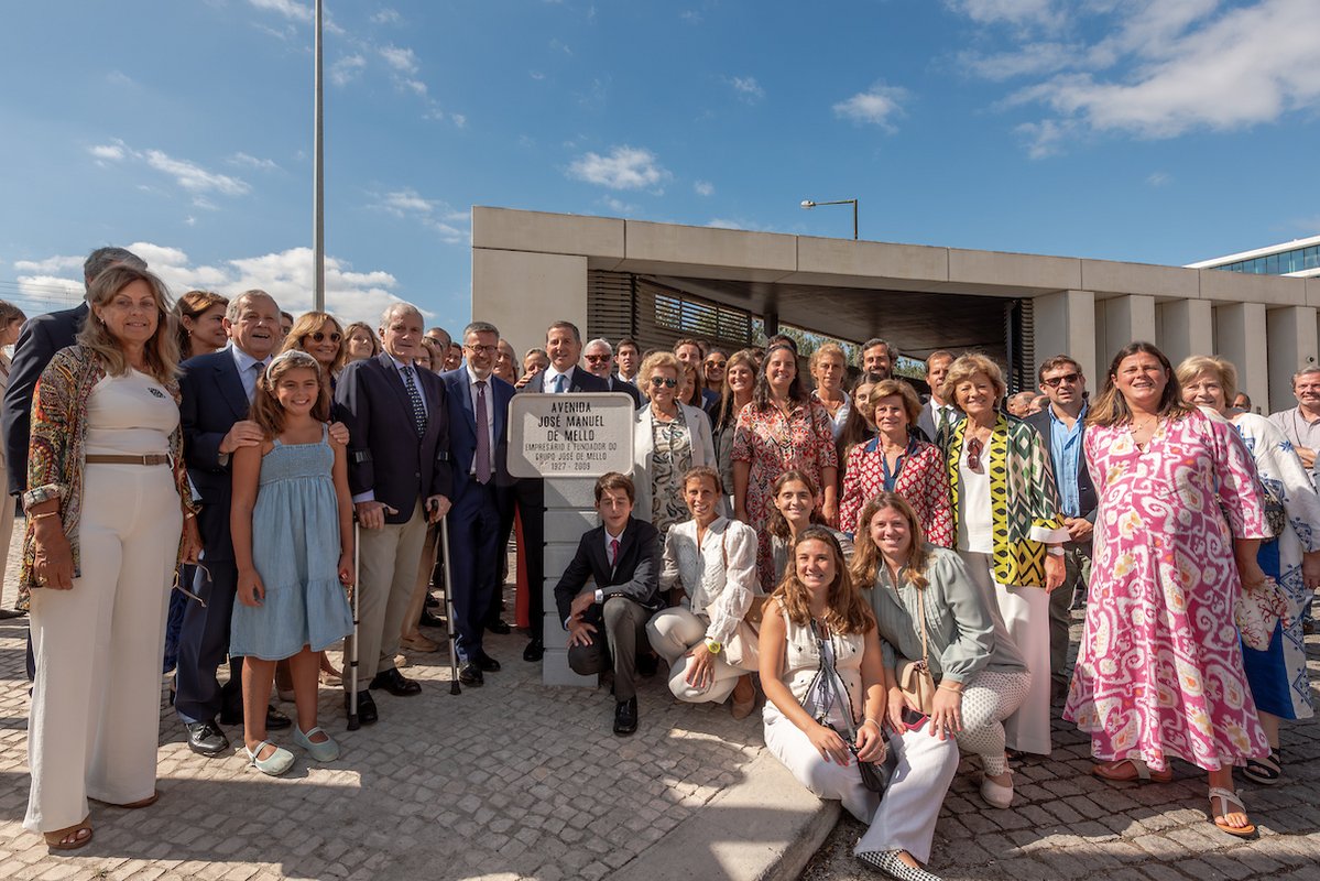 A cerimónia reuniu mais de 50 membros da família de José Manuel de Mello