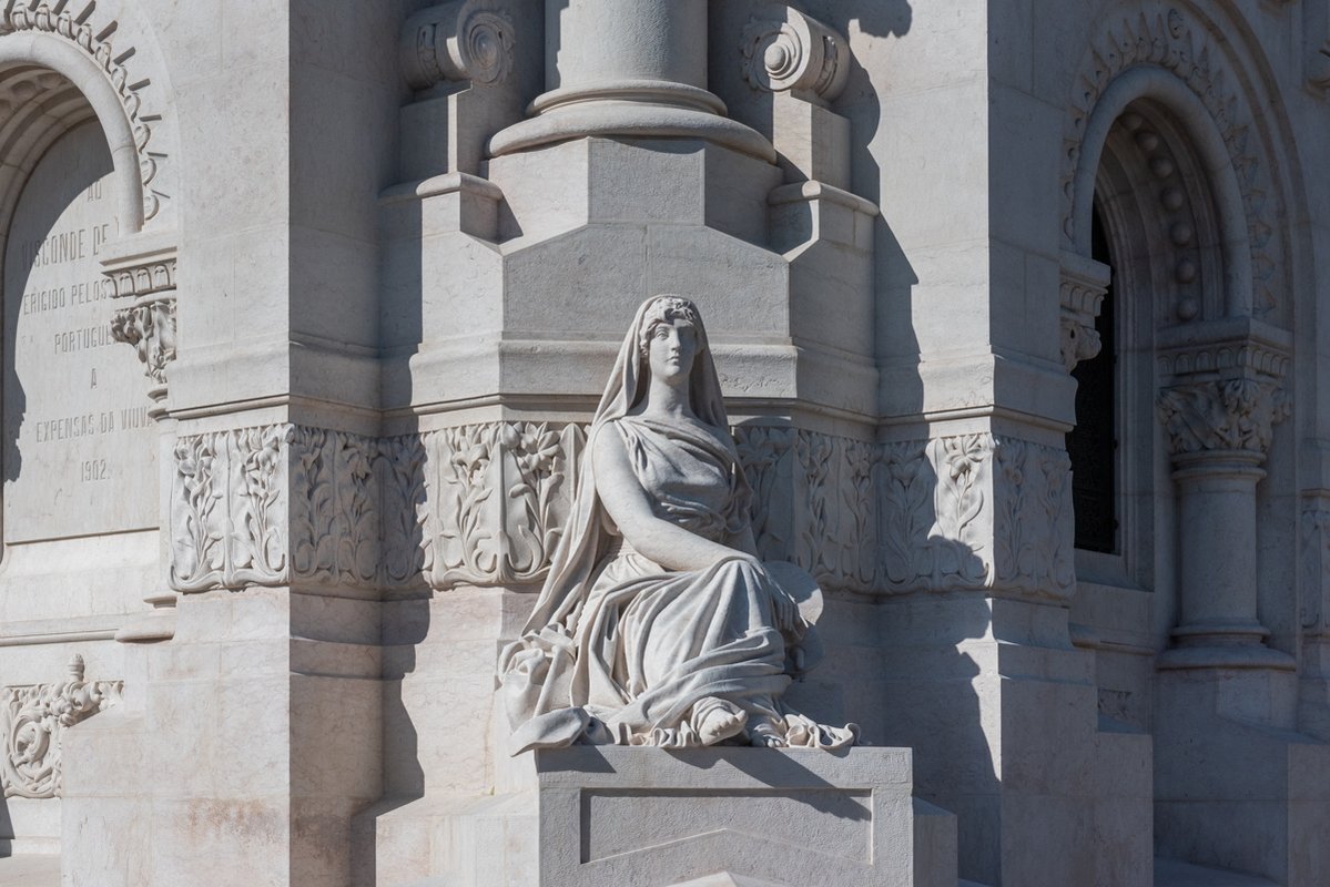 Jazigo dos Viscondes de Valmor - Cemitério do Alto de São João.