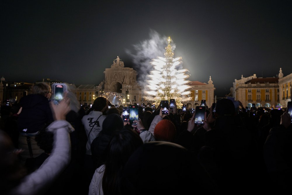 Já é Natal em Lisboa