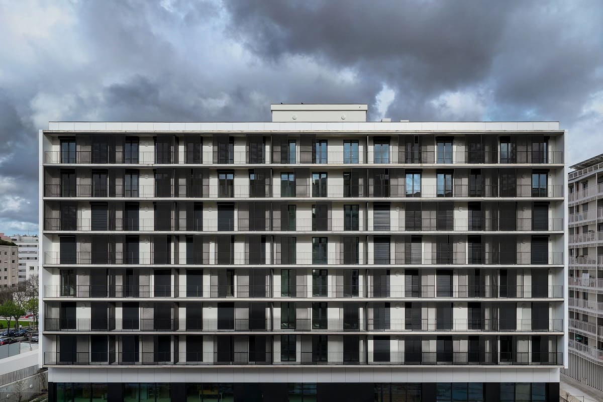 Fachada do Lote 10, Entrecampos