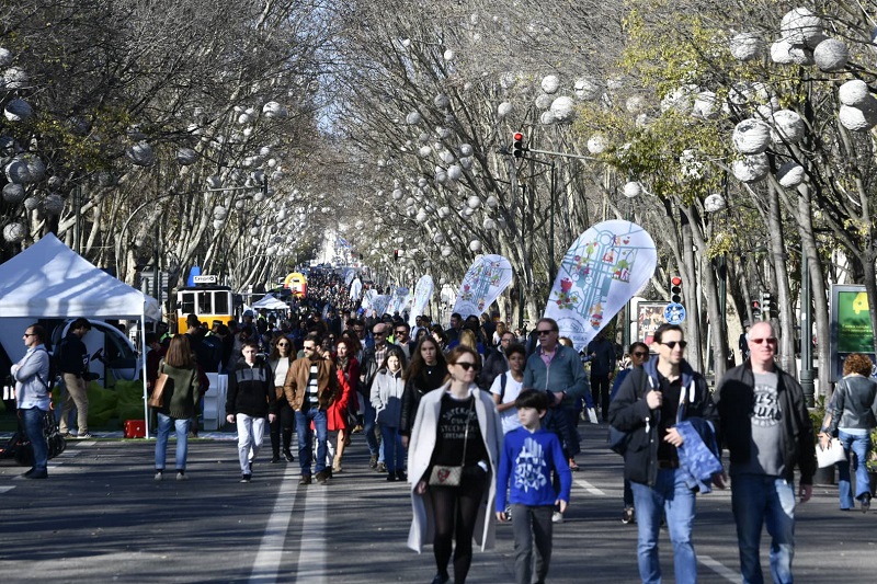 Última edição de 2019 da A Rua é Sua na Avenida da Liberdade