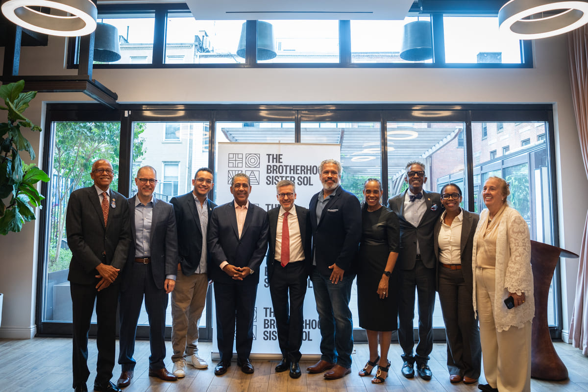 Visita do Presidente da Câmara de Lisboa, Carlos Moedas, ao projeto social Brotherhood/Sister Sol, em Harlem, Nova Iorque