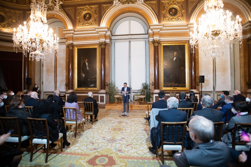 Receção do Corpo Diplomático na Câmara Municipal de Lisboa - Salão Nobre dos Paços do Concelho