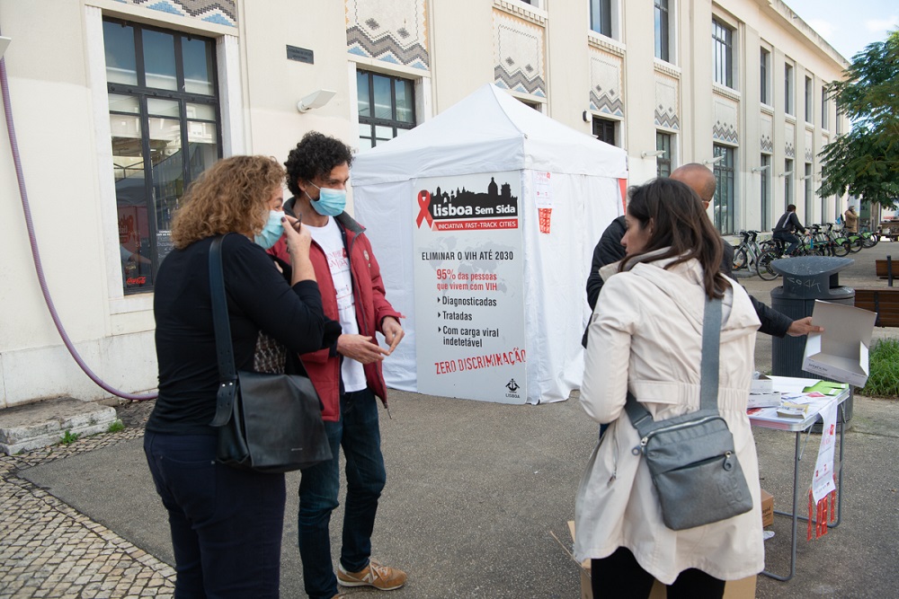 Câmara Municipal de Lisboa assinalou Dia Mundial do Preservativo com uma campanha de sensibilização no Cais do Sodré