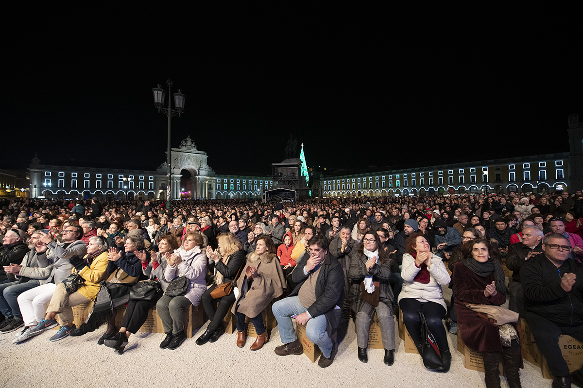 Terreiro do Paço recebe celebrações do Ano Novo