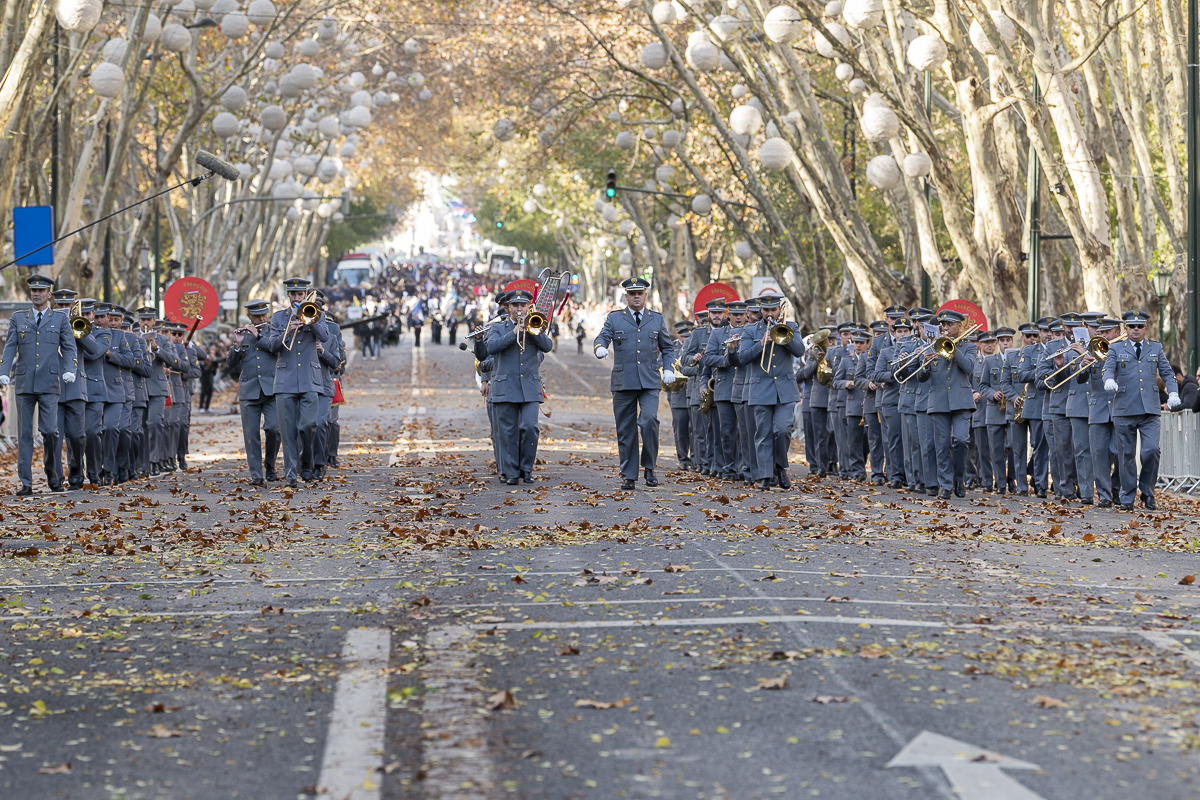 Desfile Nacional de Bandas Filarmónicas na Avenida da Liberdade