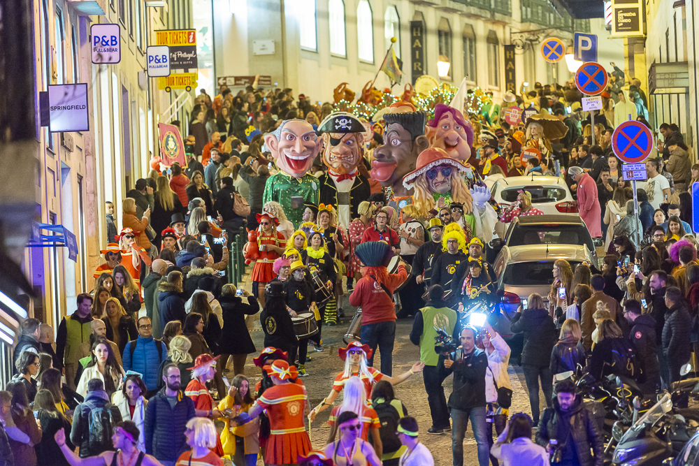 Desfile do Carnaval de Torres Vedras em Lisboa