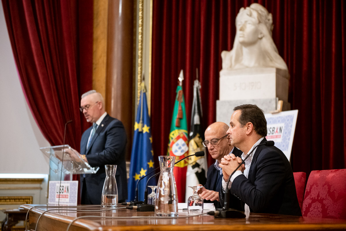 José M. Zuniga, Manuel Grilo e Fernando Medina