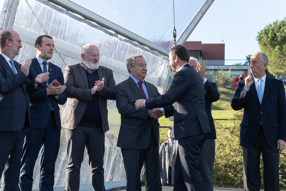 António Guterres, Secretário-geral das Nações Unidas na cerimónia de abertura da Capital verde