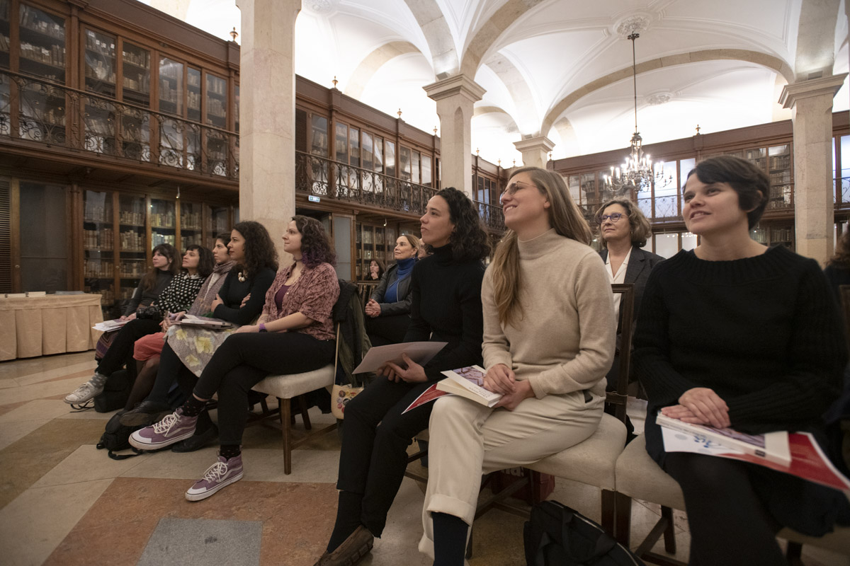 Entrega do Prémio Municipal Madalena Barbosa ao 1º Festival Feminista de Lisboa, nos Paços do Concelho de Lisboa