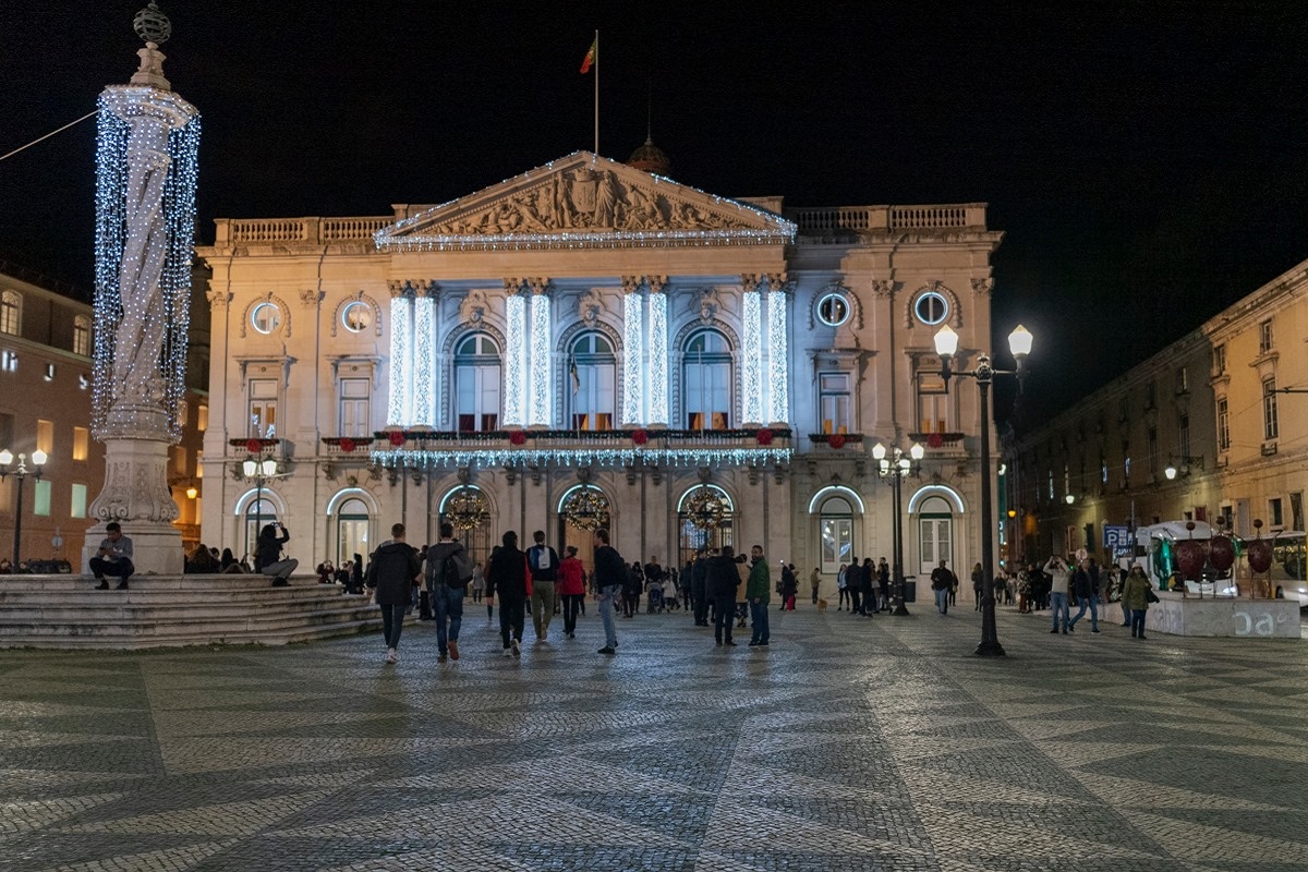 Edifício dos Paços do Concelho de Lisboa, na Praça do Município