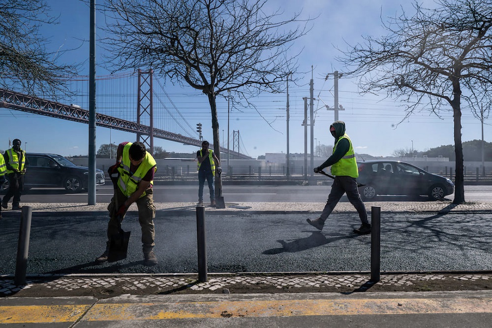 Praça das Indústrias, junto ao Centro de Congressos de Lisboa