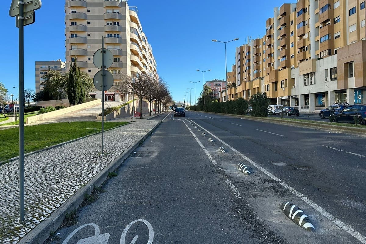 Ciclovia da Av. das Nações Unidas, Carnide