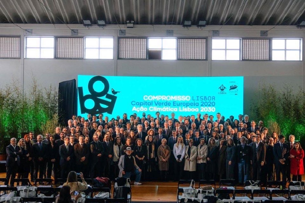 Cerca de 200 entidades assumem publicamente o Compromisso Lisboa Capital Verde Europeia 2020 - Ação Climática Lisboa 2030