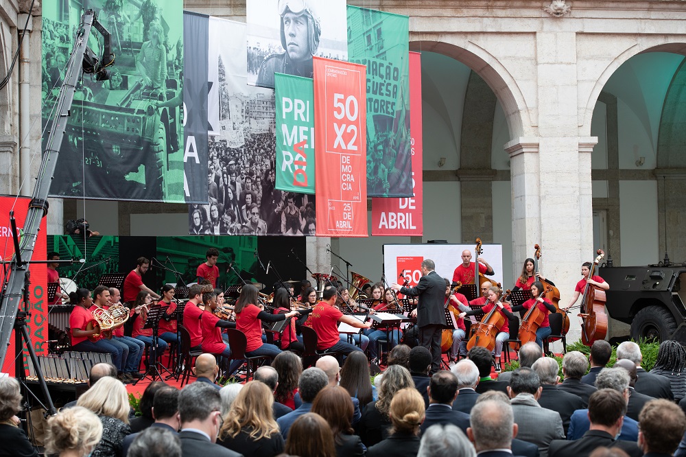 Comemorações dos 50 anos do 25 de Abril arrancam em Lisboa - Páteo da Galé