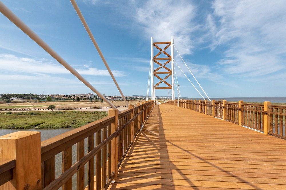 Inauguração da Ponte Ciclo Pedonal sobre Rio Trancão