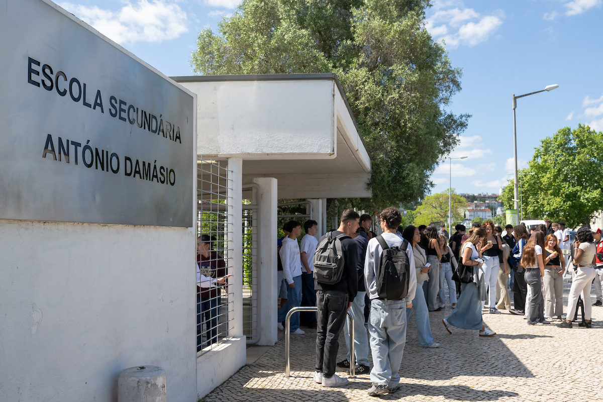 A Escola Secundária António Damásio recebeu hoje a primeira sessão do projeto “Faz Lisboa”