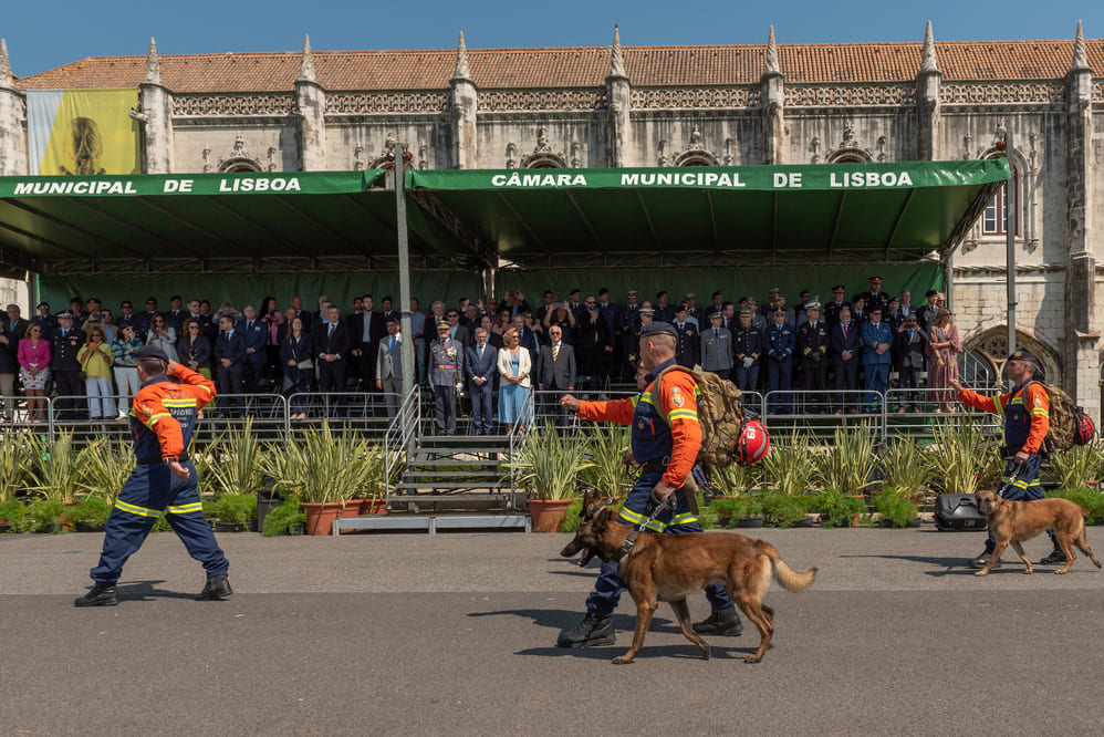 Cerimónia do Dia da Unidade do Regimento Sapadores Bombeiros de Lisboa - Belém