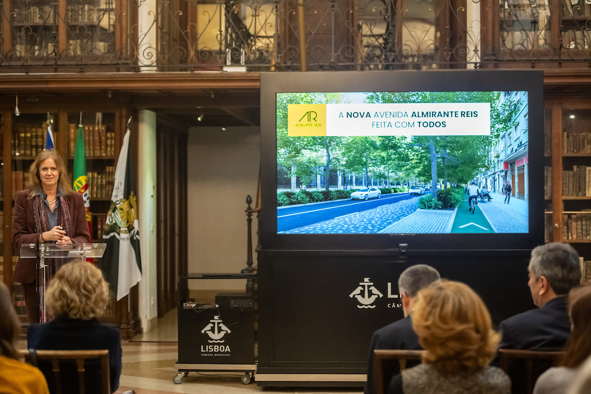 Apresentação do Projeto Integrado de Requalificação do Eixo da Almirante Reis - Joana Almeida, vereadora do Urbanismo