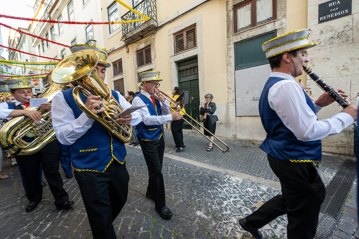 Marchas populares de Lisboa - Fotografia de arquivo