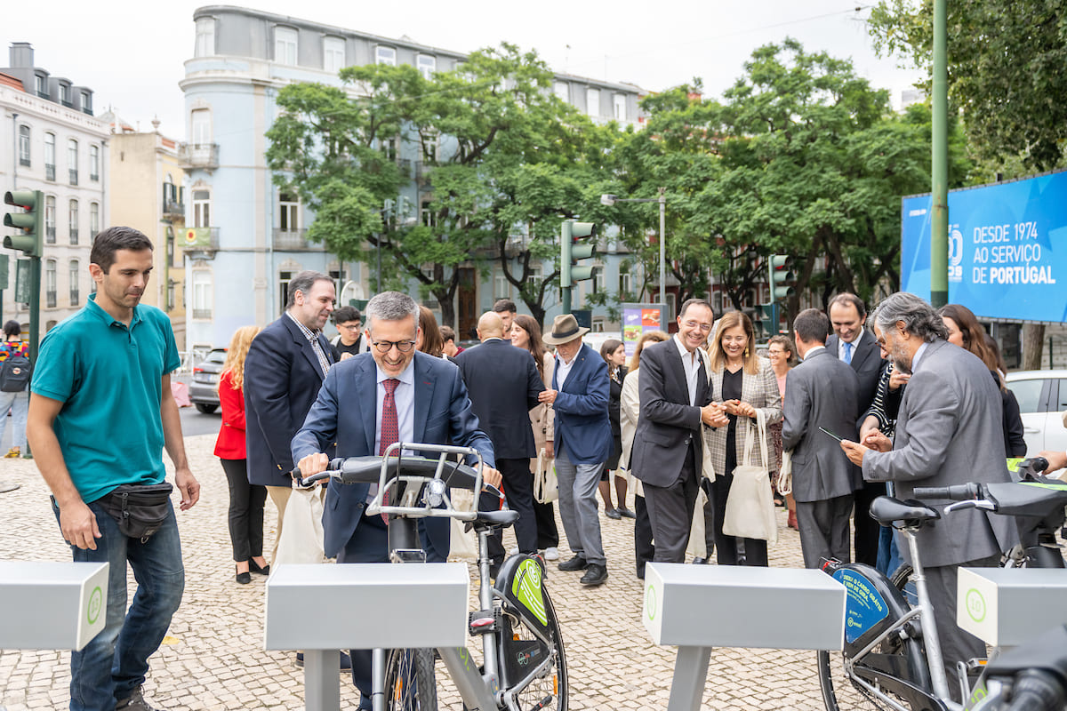  “Hoje, já estamos quase em 1 600 [bicicletas Gira], portanto, vamos chegar às 2 000 rapidamente” - Carlos Moedas