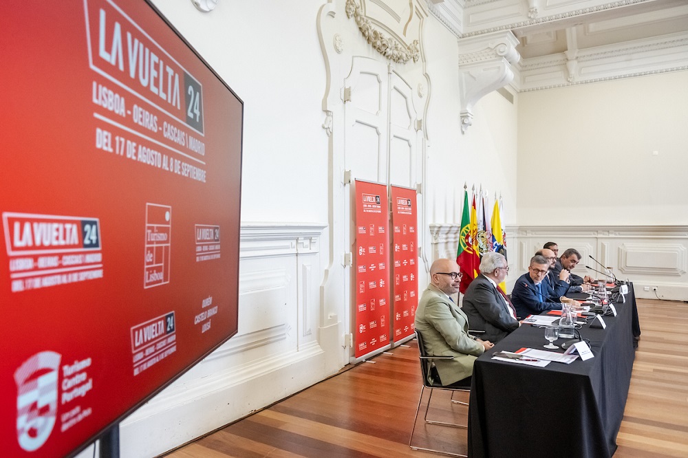 Apresentação oficial da Volta a Espanha em Bicicleta 2024 - Pavilhão Carlos Lopes, Lisboa