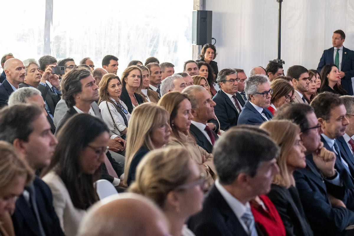 Cerimónia do lançamento da obra do novo Hospital de Todos-os-Santos