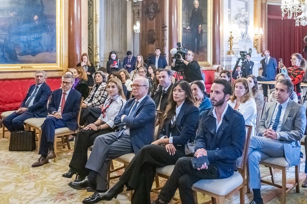 Câmara de Lisboa e Fundação Champalimaud celebram protocolo para rastreio gratuito de cancro da mama - Salão Nobre dos Paços do Concelho