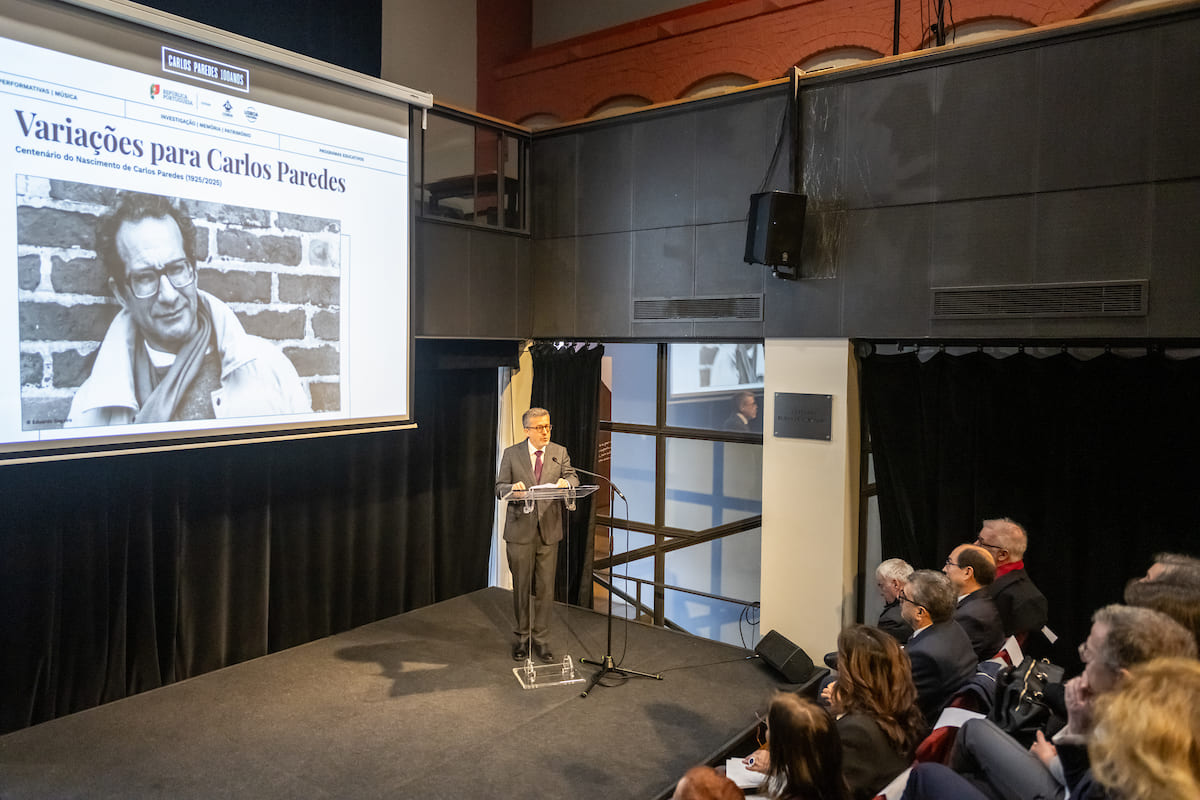 Carlos Moedas, presidente da CML - Apresentação da programação do centenário de Carlos Paredes