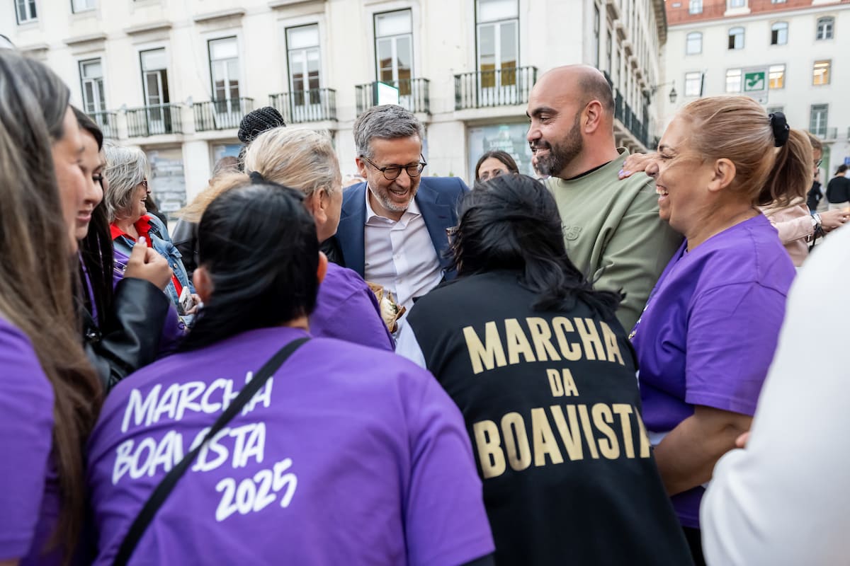 Carlos Moedas, presidente da CML, na apresentação das Festas de Lisboa 2025 - Praça do Município