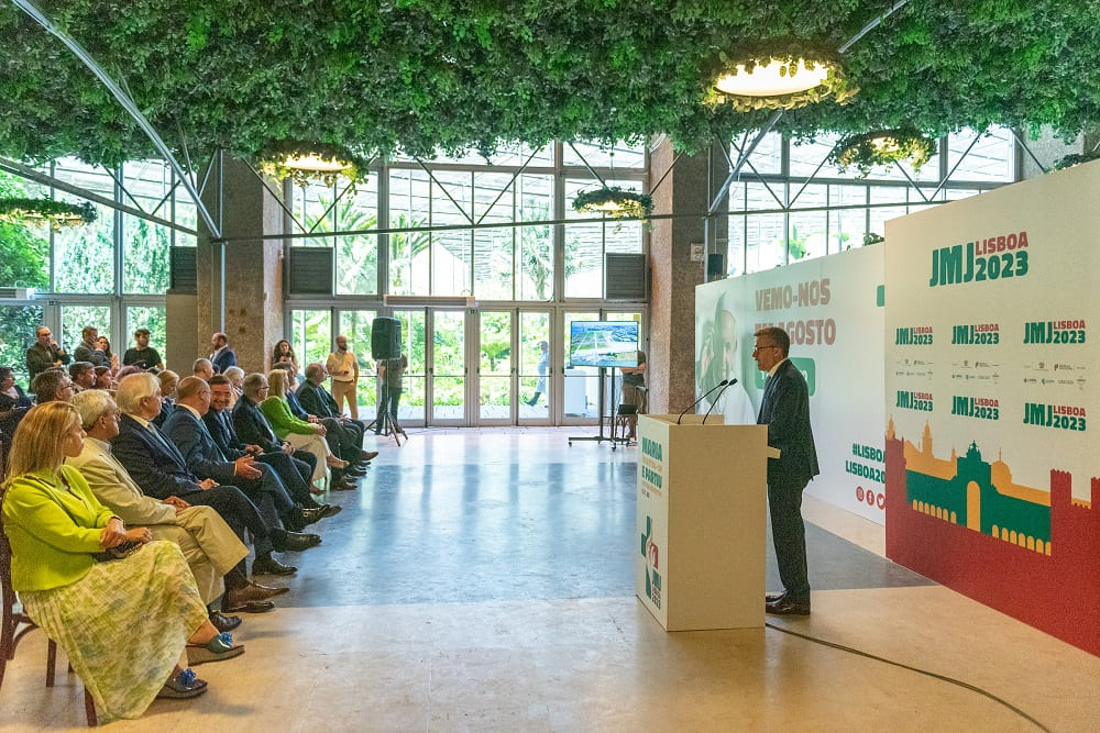 Apresentação do programa do Papa Francisco na Jornada Mundial da Juventude - Carlos Moedas