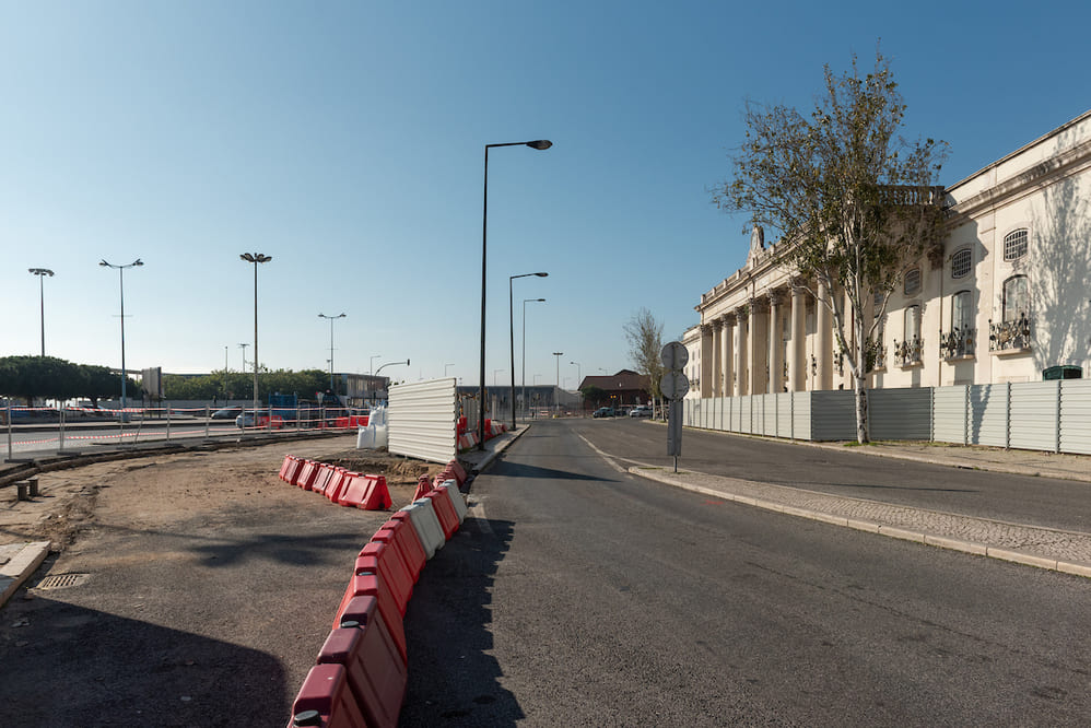 Obras do Plano Geral de Drenagem - Santa Apolónia